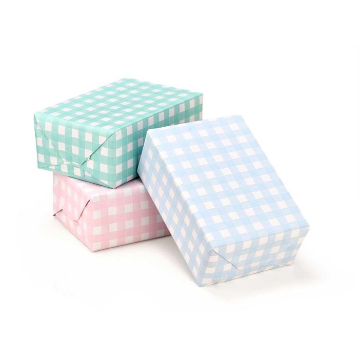 Rollo Papel Regalo 70X200 Cuadros Surtidos Colores Arte Regal (50 Unidades) 2 Rollo Papel Regalo 70X200 Cuadros Surtidos Colores Arte Regal (50 Unidades) 2