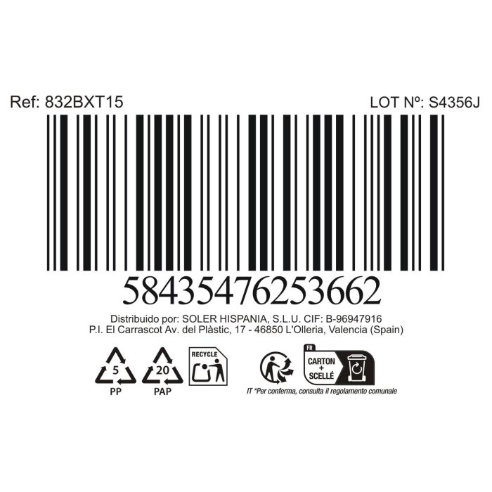 La Mediterranea Vaso Festo Claro 350 cc Colección Festo (36 Unidades) 8