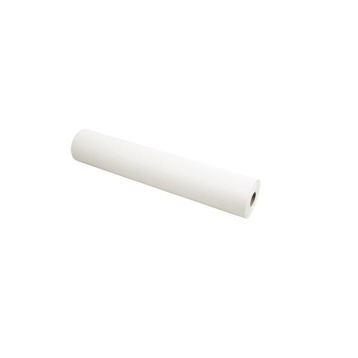 FABRISA 15772 Bobina Papel Kraft Blanco 70 g/m² 1.1 x 300 m Ideal Embalaje y Relleno (23.3 kg)
