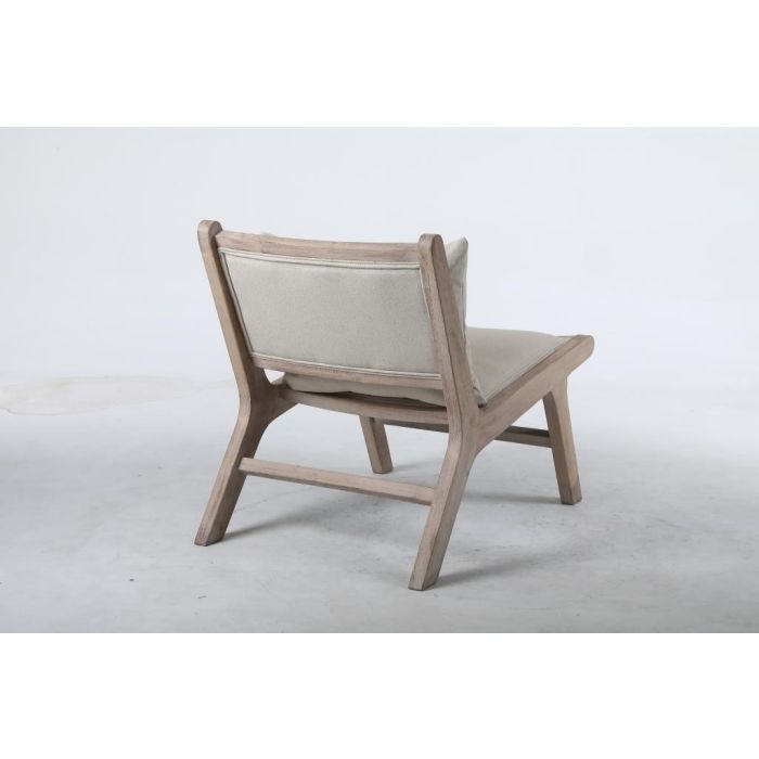 DKD Home Decor Butaca Moderno Beige Natural 83 x 71.5 x 57 cm (2 Unidades) 5