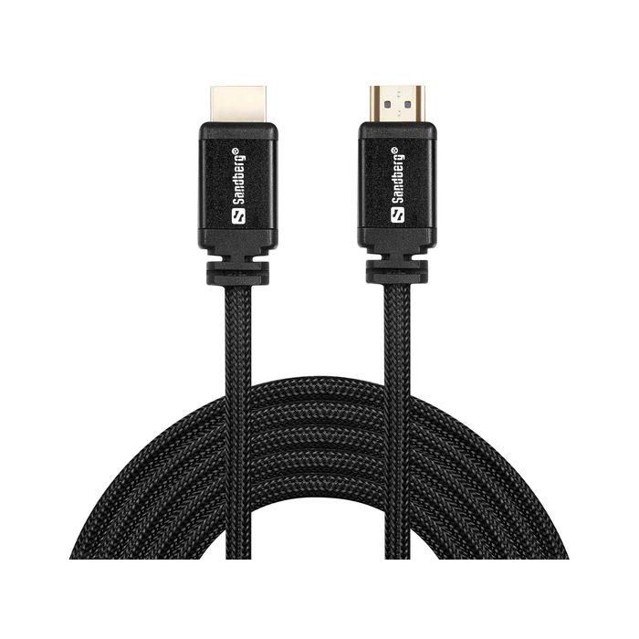 Sandberg Cable HDMI 2.0 19M-19M, 3m, Alta Resolucion y Sonido Cristalino para TV, Consolas y Proyectores 0 Sandberg Cable HDMI 2.0 19M-19M, 3m, Alta Resolucion y Sonido Cristalino para TV, Consolas y Proyectores 0