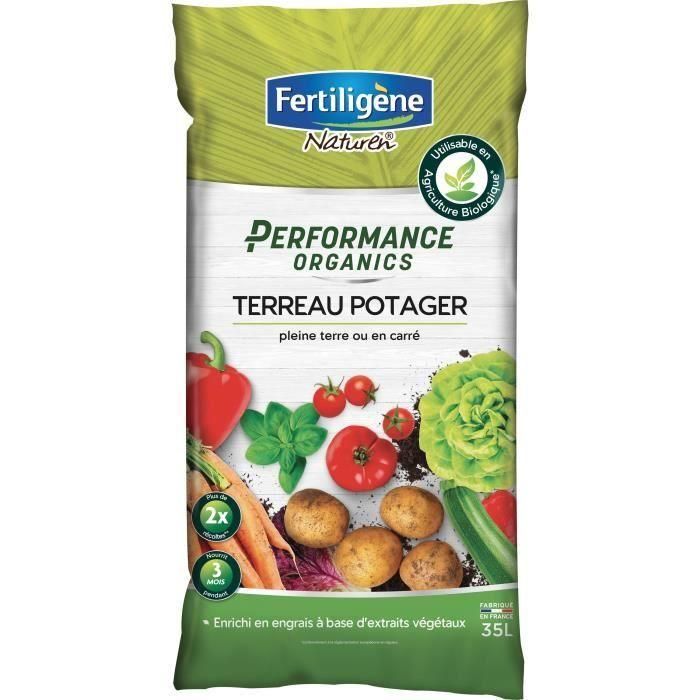 FERTILIGENE Soil Performance Organics Huerto - 35 L