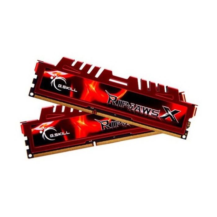 G.Skill 16GXL Memoria RAM RipjawsX 16GB (2x8GB) DDR3 2133MHz CL11 Dual Channel para PC Rojo 0 G.Skill 16GXL Memoria RAM RipjawsX 16GB (2x8GB) DDR3 2133MHz CL11 Dual Channel para PC Rojo 0