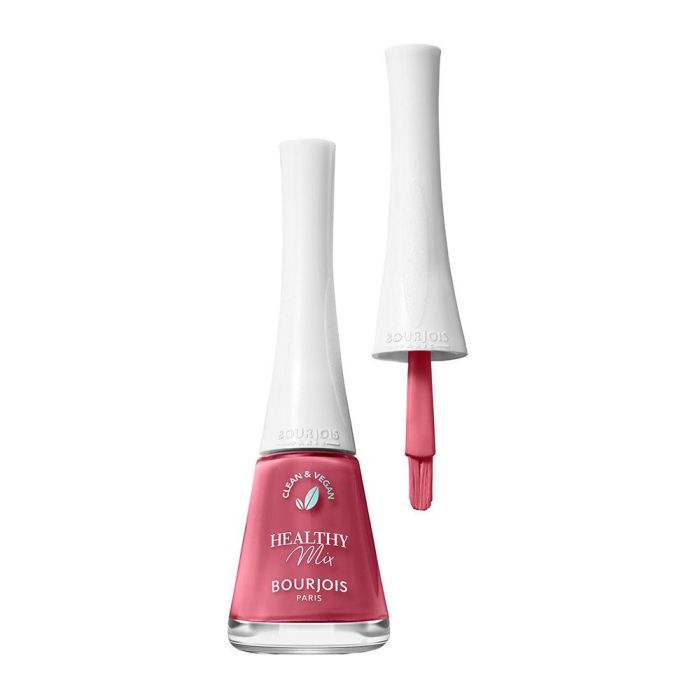 Bourjois Esmalte de Uñas HEALTHY MIX Nail Polish #200-once & flo-ral, Acabado Ultra Brillante, 70% Ingredientes Naturales, Vegano, 9ml 1