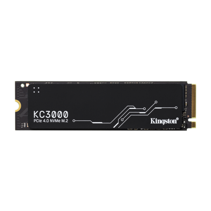 Kingston KC3000 SSD NVMe M.2 512GB PCIe 4.0 Velocidad Lectura 7000MB/s