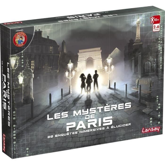 Juego de mesa - LANSAY - 75145 - Les Mysteres De Paris 10+ Juego de mesa - LANSAY - 75145 - Les Mysteres De Paris 10+