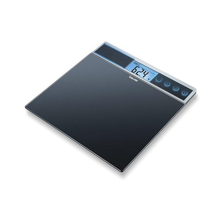 Beurer GS-39 Báscula Digital de Vidrio con Función Voz y Pantalla Digital con Retroiluminación Beurer GS-39 Báscula Digital de Vidrio con Función Voz y Pantalla Digital con Retroiluminación