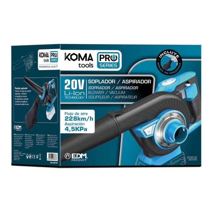 Aspirador soplador 20 v (sin batería ni cargador) 4 Aspirador soplador 20 v (sin batería ni cargador) 4