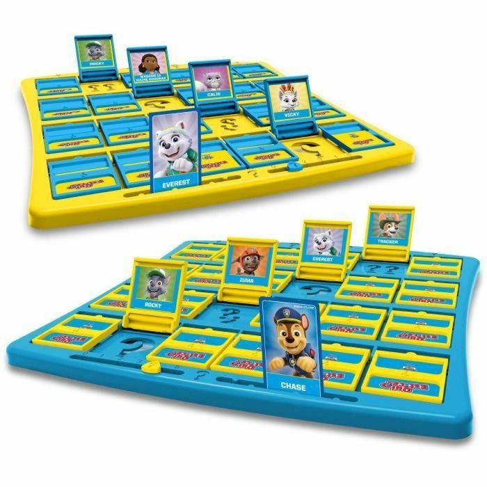 Quién es ? PAW Patrol - Juego de mesa - MOVIMIENTOS GANADORES - ¿Quién es? con personajes de la Patrulla Canina. 4 Quién es ? PAW Patrol - Juego de mesa - MOVIMIENTOS GANADORES - ¿Quién es? con personajes de la Patrulla Canina. 4