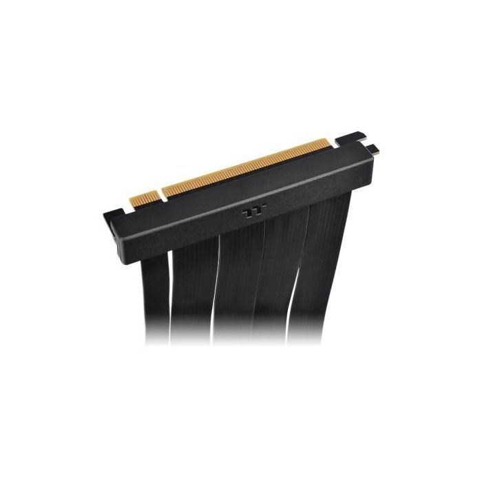 Thermaltake PCI-E 4.0 Dual 90 Degree Riser Cable 130mm 90 Adapter Black 3 Thermaltake PCI-E 4.0 Dual 90 Degree Riser Cable 130mm 90 Adapter Black 3