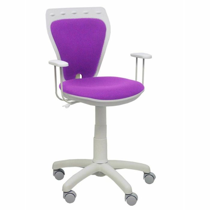 Silla de Oficina Salinas Piqueras y Crespo BLB82RF Lila Juvenil Silla de Oficina Salinas Piqueras y Crespo BLB82RF Lila Juvenil