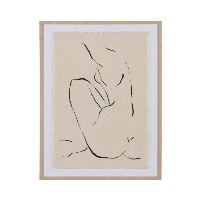 Cuadro Impresión Silueta 2/M Decoración 45 X 3 X 60 cm