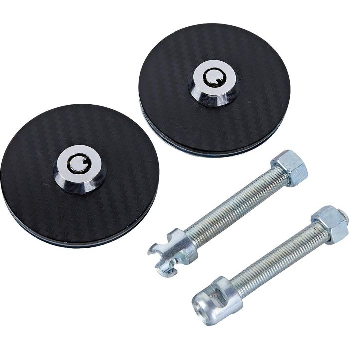 Occ Motorsport OCCRC009 Kit Cierre Capot Pareja con Llave de Competición Rally en Acero Inoxidable y Carbono Negro Plata Resistente 6 Occ Motorsport OCCRC009 Kit Cierre Capot Pareja con Llave de Competición Rally en Acero Inoxidable y Carbono Negro Plata Resistente 6