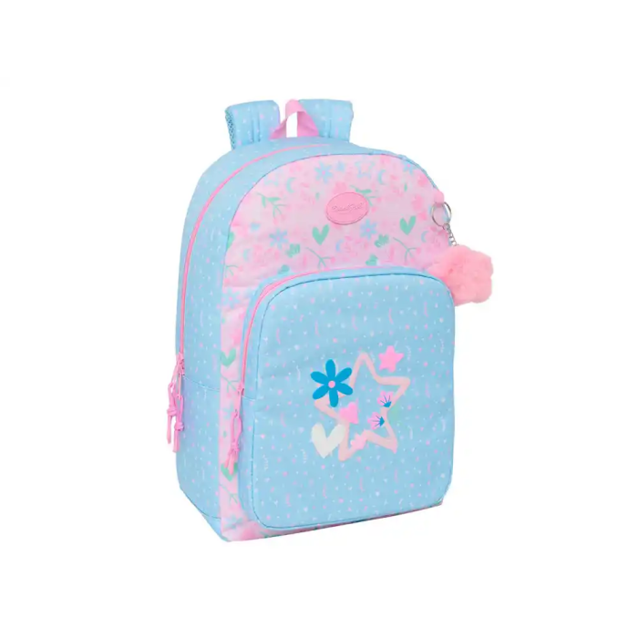 Blackfit8 Mochila adaptable carro "Smile" 30x46x14 cm 0 Blackfit8 Mochila adaptable carro "Smile" 30x46x14 cm 0