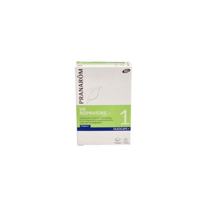 Pranarom Oleocaps+ Plus 1 Vías Respiratorias - 30 Cápsulas Bio