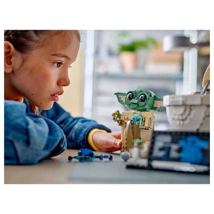 Lego Star Wars 75403 The Mandalorian Grogu y su cochecito - Set de construcción 10 años