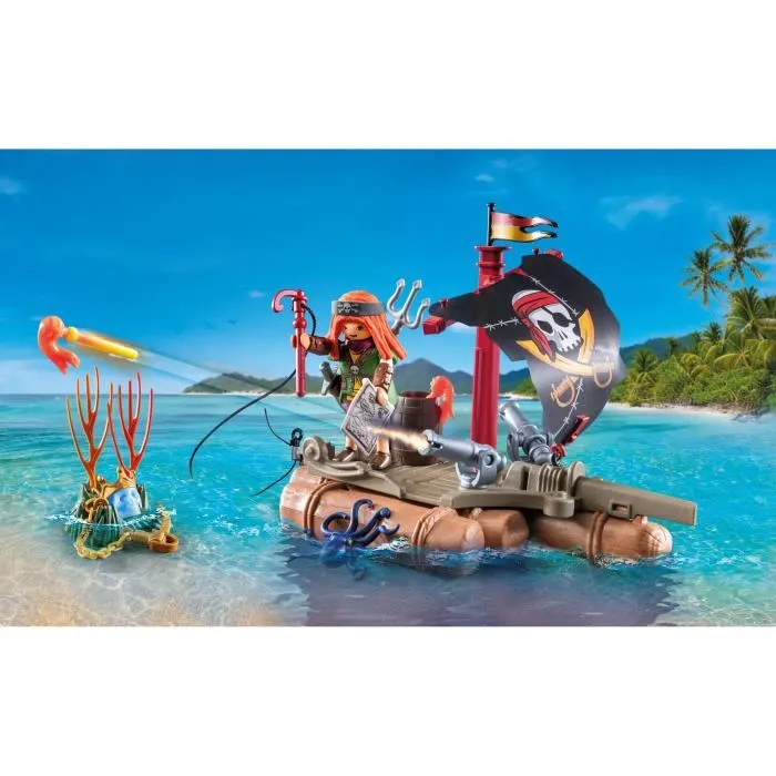 Playmobil Pirata con Tesoro 71794 Set de Barco Pirata para Niños a partir de 4 Años 1 Playmobil Pirata con Tesoro 71794 Set de Barco Pirata para Niños a partir de 4 Años 1