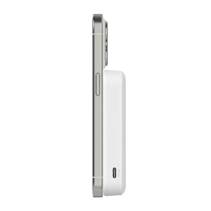 Belkin BPD007BTWH Powerbank Magnético 8000mAh Qi2 15W Blanco 4 Belkin BPD007BTWH Powerbank Magnético 8000mAh Qi2 15W Blanco 4
