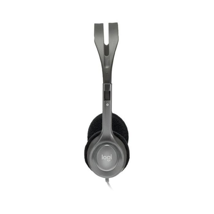 Logitech H111 Auriculares Estéreo con Micrófono Giratorio para Múltiples Dispositivos, PC, Smartphone y Tablet, Jack 3.5mm 2 Logitech H111 Auriculares Estéreo con Micrófono Giratorio para Múltiples Dispositivos, PC, Smartphone y Tablet, Jack 3.5mm 2