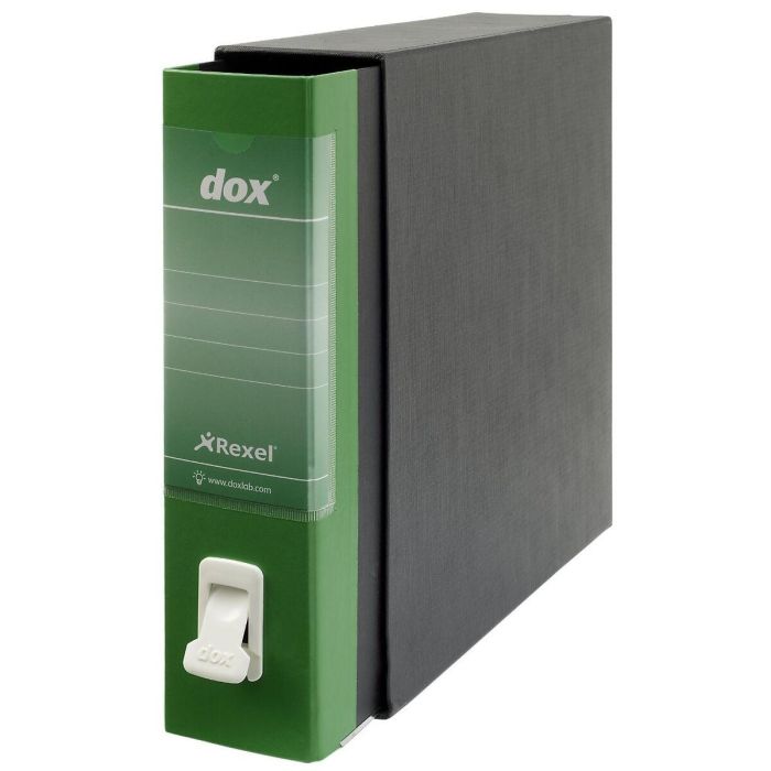 Archivador rellenable Rexel Dox 1 Verde A4 0 Archivador rellenable Rexel Dox 1 Verde A4 0