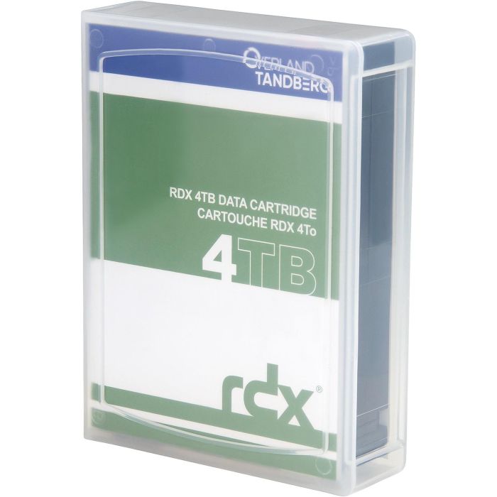 Tandberg Data Cartucho RDX 4TB 8824-RDX, Disco Extraíble RDX, Capacidad 4 TB, Velocidad 150 MB/s 1