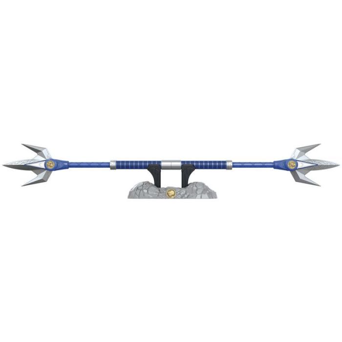 Hasbro Replica Escala 1:1 Blue Power Rangers Lightning Collection Mighty Morphin Lanza de Poder con luces y sonidos 2 Hasbro Replica Escala 1:1 Blue Power Rangers Lightning Collection Mighty Morphin Lanza de Poder con luces y sonidos 2