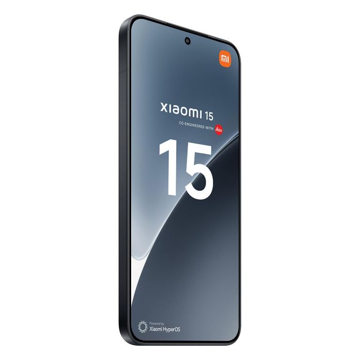 Xiaomi 15 5G Smartphone 12GB RAM 256GB, Pantalla AMOLED 6.36" 120Hz, Triple Cámara 50MP, Carga Inalámbrica 50W, IP68, Negro
