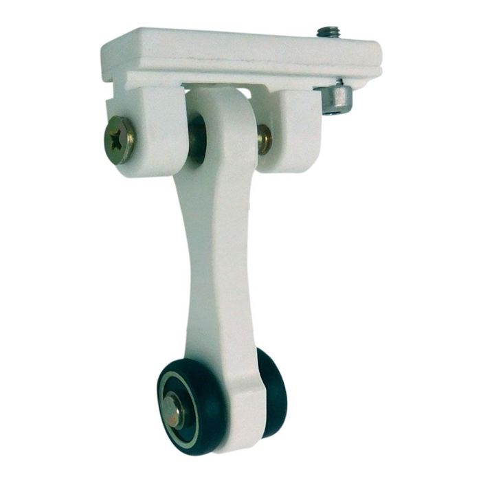 Micel Polea Corredera para Pérgola TLD21 92585 60mm Nylon Blanco para Deslizamiento de Lona con Rodamientos 65x18,50x90mm