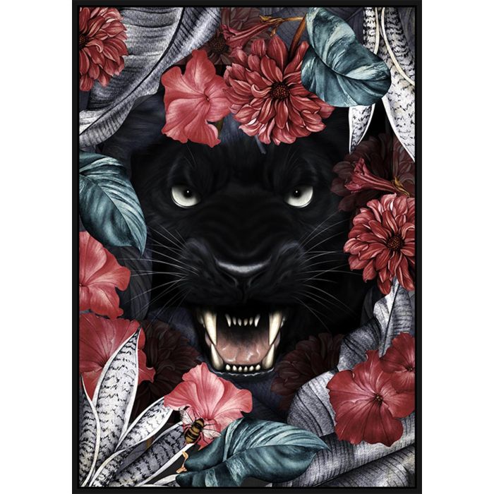 DKD Home Decor Cuadro Tropical Multicolor 4.3 x 73 x 53 cm (2 Unidades) 1