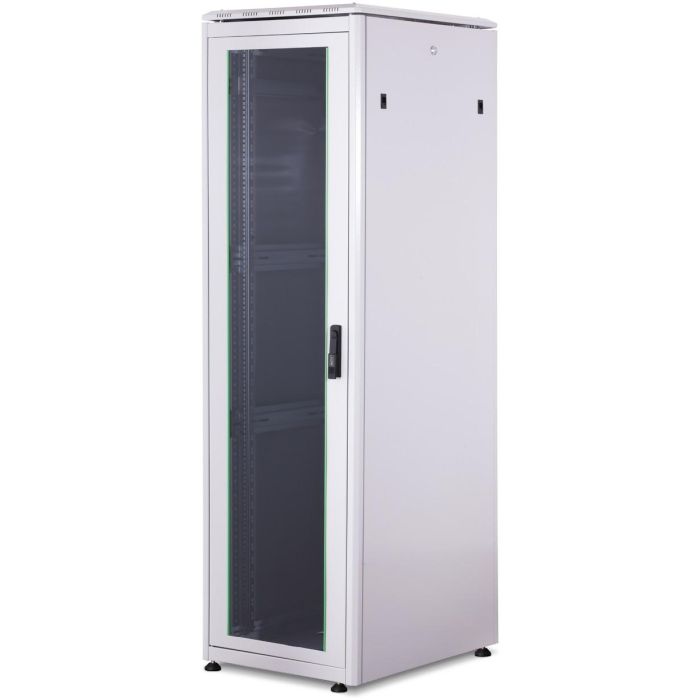 Digitus Armario de Red Unique 42HE, 2053x600x800mm, Rack Independiente, 800kg, Gris, Puerta Vidrio