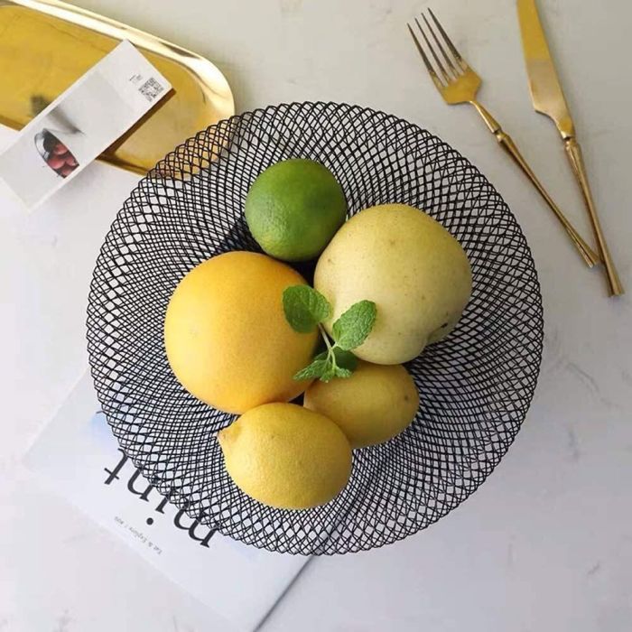 Cesta de metal para fruta 25x11 cm - Confortime (6 Unidades) 2 Cesta de metal para fruta 25x11 cm - Confortime (6 Unidades) 2