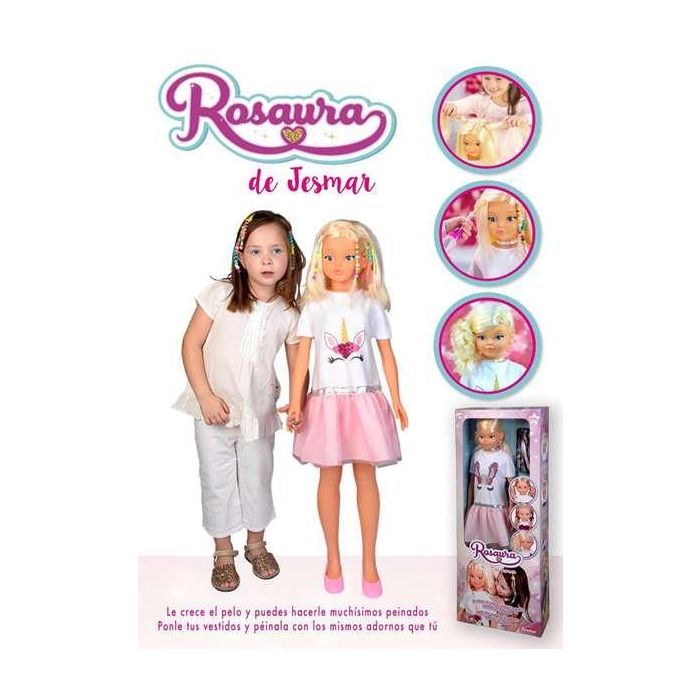 Muñeca rosaura ¡¡le crece el pelo para poder hacerle mil peinados!! 105cm. 1 Muñeca rosaura ¡¡le crece el pelo para poder hacerle mil peinados!! 105cm. 1