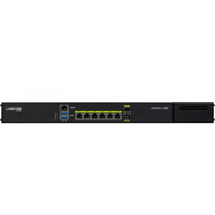 LANCOM WLC-2000 WLAN Controller Dual Band (2.4-5 GHz) Montaje en rack 19U Gigabit Ethernet Negro