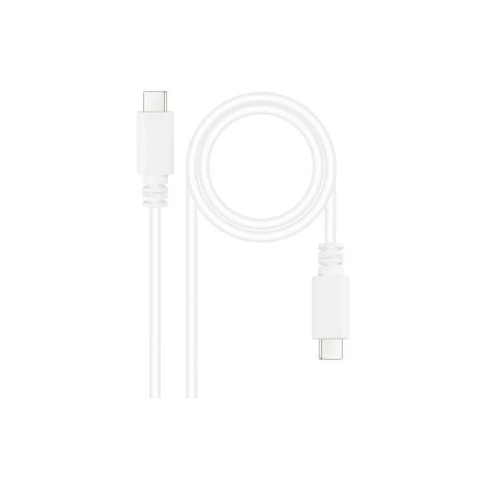 Cable USB NANOCABLE 10.01.2301-W 1 m (1 unidad) 0 Cable USB NANOCABLE 10.01.2301-W 1 m (1 unidad) 0