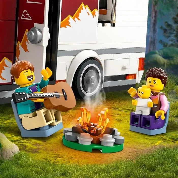 Lego City Juego de Construccion Autocaravana Aventurera De Vacaciones 60267 4