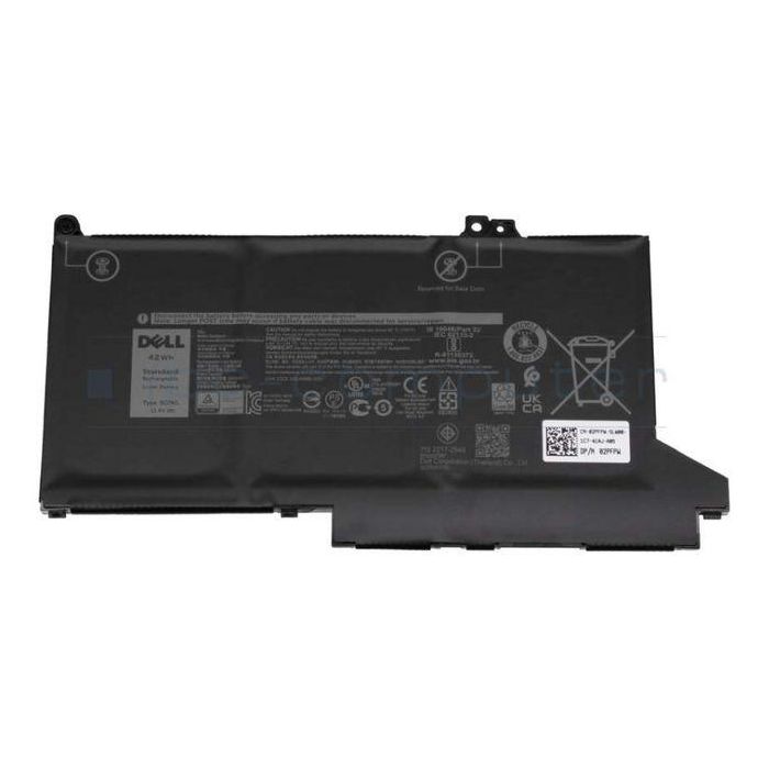 Dell Battery, 42WHR, 3 Cell, Lithium Ion Dell Battery, 42WHR, 3 Cell, Lithium Ion