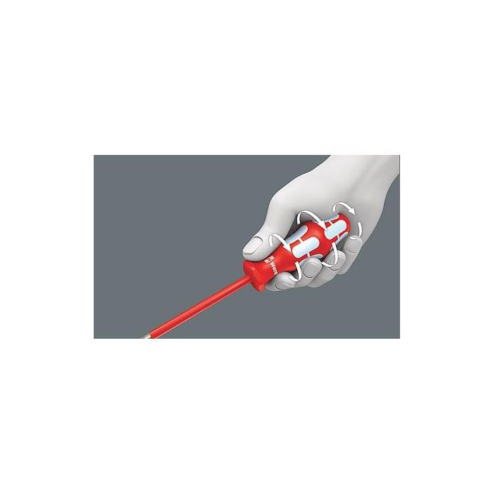 Wera 3167 i/7 Juego de Destornilladores TORX de Acero Inoxidable con Aislamiento, 7 Piezas + Rack Ergonómico 5