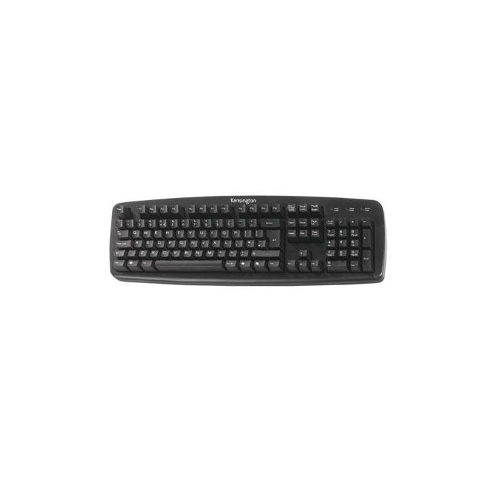 Kensington Teclado Value Cable Usb Membrana Sellada Qwerty Español Negro