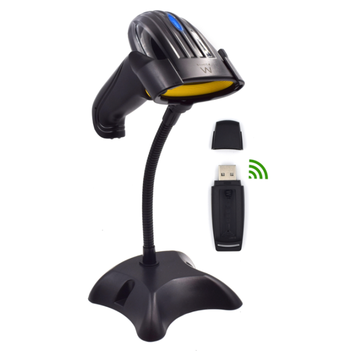 Ewent EW3430 lector de código de barras Lector de códigos de barras portátil 1D LED Negro Ewent EW3430 lector de código de barras Lector de códigos de barras portátil 1D LED Negro