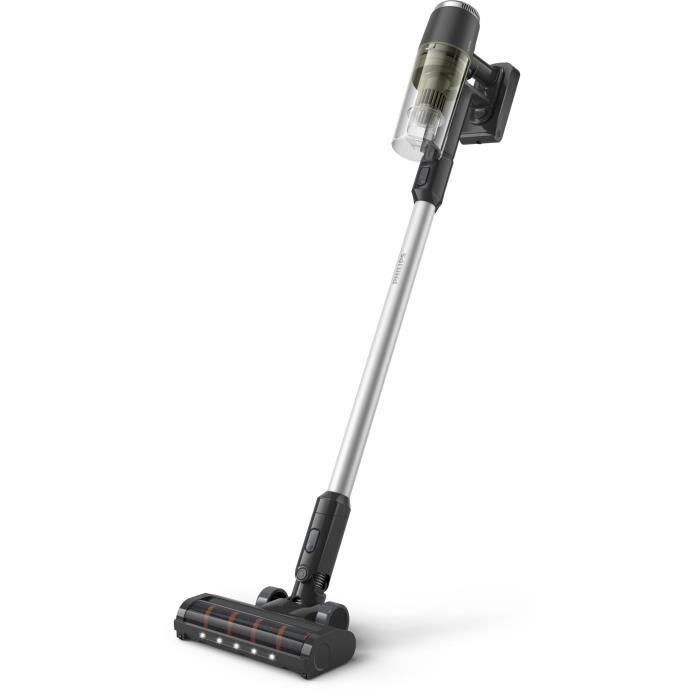 PHILIPS XC3033/01 PowerCyclone 8 - Aspiradora vertical inalámbrica - Hasta 60 minutos de duración de la batería - Verde cargo PHILIPS XC3033/01 PowerCyclone 8 - Aspiradora vertical inalámbrica - Hasta 60 minutos de duración de la batería - Verde cargo