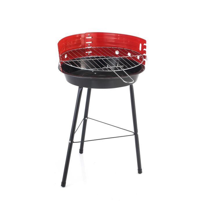 Barbacoa redonda Algon Bbq 33 cm - Inde (6 Unidades) 2 Barbacoa redonda Algon Bbq 33 cm - Inde (6 Unidades) 2