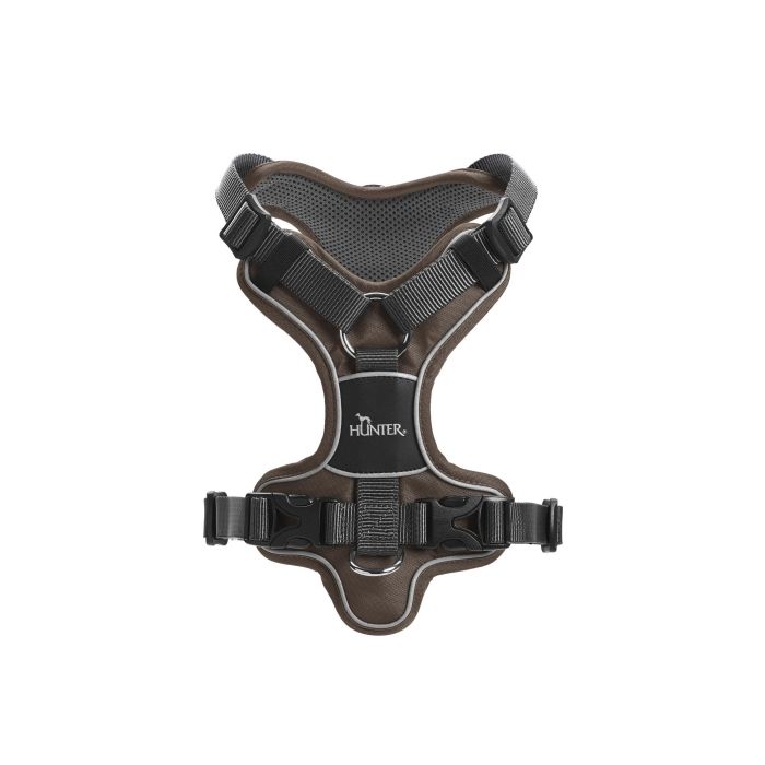Arnés para Perro Hunter Divo 52-68 cm Marrón Talla S/M 4 Arnés para Perro Hunter Divo 52-68 cm Marrón Talla S/M 4