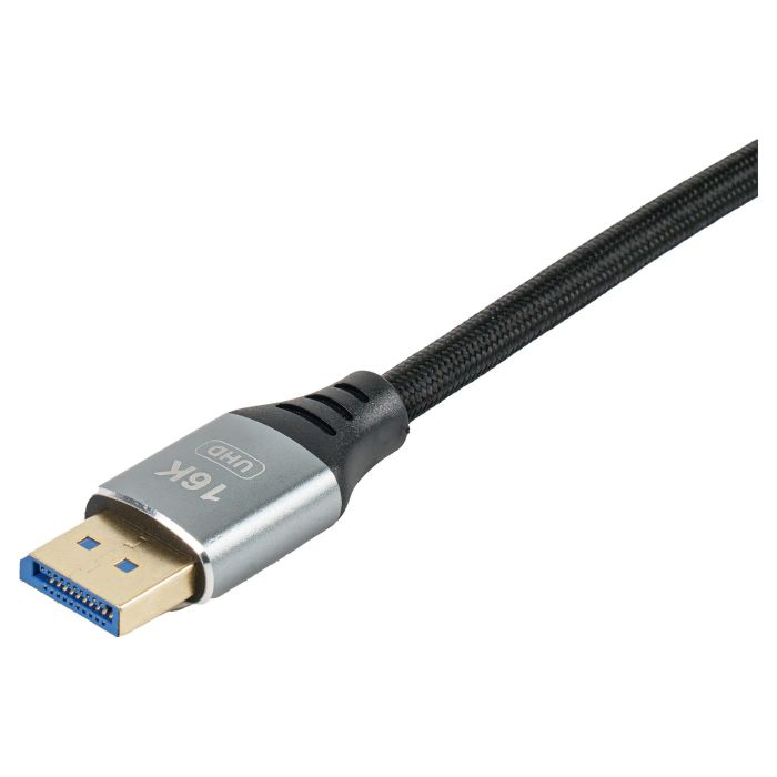EQUIP Cable DisplayPort 2.1 Premium 119281, 1m, Macho a Macho, 16K/60Hz, 54Gbps, HDR, HDCP 2.3, Negro/Plata 3 EQUIP Cable DisplayPort 2.1 Premium 119281, 1m, Macho a Macho, 16K/60Hz, 54Gbps, HDR, HDCP 2.3, Negro/Plata 3