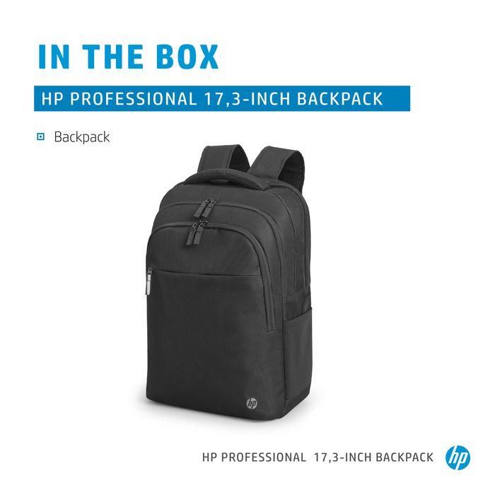 HP Mochila Profesional para portátil de 17.3 pulgadas, Diseño Ecológico y Resistente 2 HP Mochila Profesional para portátil de 17.3 pulgadas, Diseño Ecológico y Resistente 2