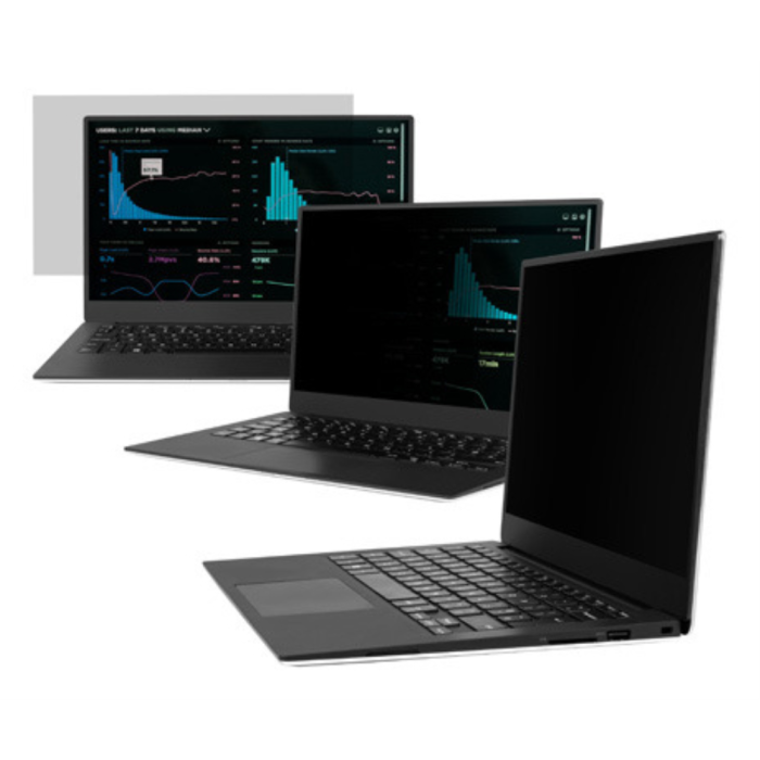 NATEC Owl 14" (35,6 cm) Filtro de Privacidad para Portátil 16:9 | Protección Antirayaduras para Pantallas sin Marco