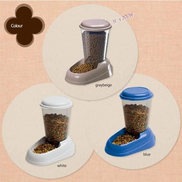 Ferplast Dispensador De Comida Zenith 3 L - Colores Surtidos 4