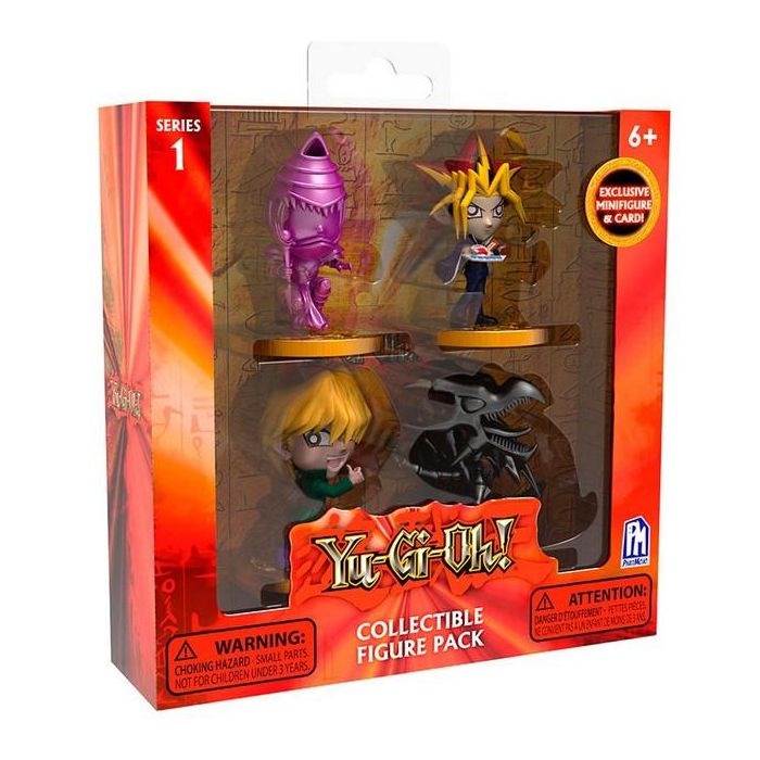 Bizak Figuras Sdo.2 Yu-Gi-Oh! Pack 4 con Yugi, Wheeler, Hechicero de Magia Oscura y Dragón Negro 1 Bizak Figuras Sdo.2 Yu-Gi-Oh! Pack 4 con Yugi, Wheeler, Hechicero de Magia Oscura y Dragón Negro 1