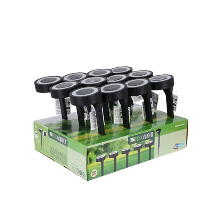 Ipae Progarden Farol Solar Negro ø11 x 40 cm 1