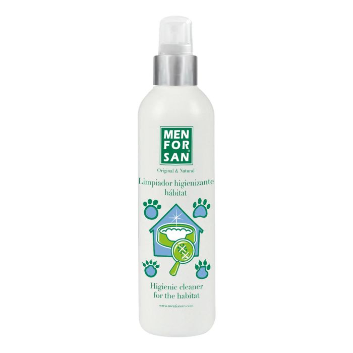 Men For San Limpiador Higienizante Hábitat para Perros, Gatos y Roedores Desodorizante Hidro-alcohólico 250 ml