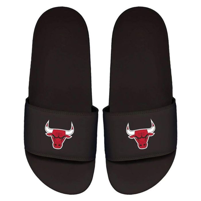 Chanclas para Hombre Islide Chicago Bulls Negro L 0 Chanclas para Hombre Islide Chicago Bulls Negro L 0